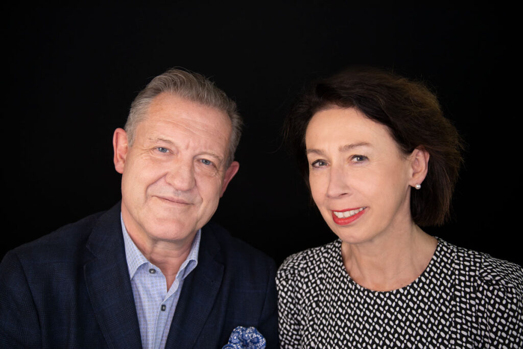 Medienfrau Doris Schulz und Author Gerald Polzer