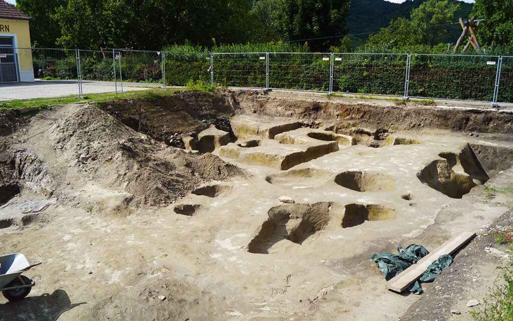 Archaeologische Ausgrabungen in Mautern © Doris Schulz